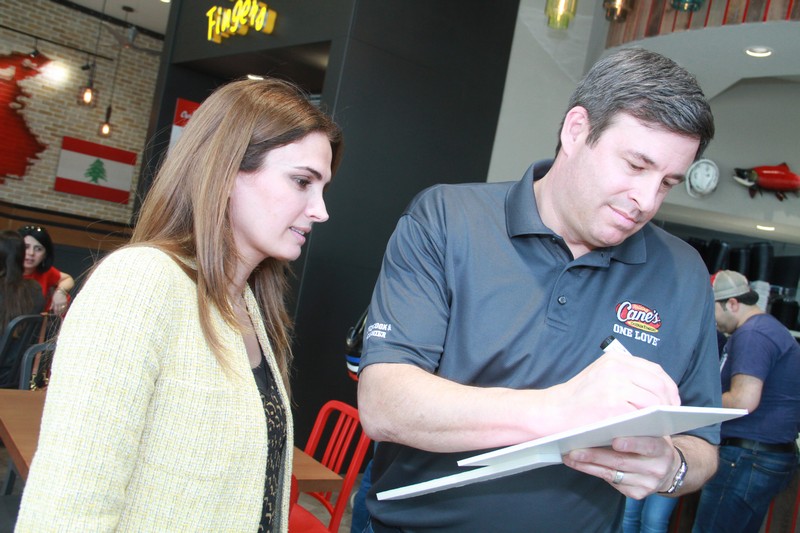 Todd Graves at Raising Cane's